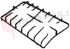 Immagine di GRIGLIA 2 FUOCHI PIATTINA 436X268MM. DX ONOFRI