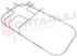 Immagine di GRIGLIA 1 FUOCO + PIASTRA FILO 453X237MM. CROMATA STIL DOMUS