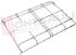 Immagine di GRIGLIA 1 FUOCO + PIASTRA FILO 470X319MM. CROMATA IGNIS