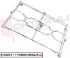 Immagine di GRIGLIA 2 FUOCHI FILO 423X247MM. CROMATA IGNIS