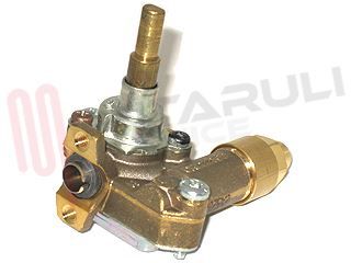 Immagine di RUBINETTO OTTONE J6 0,40 VAL 90° JACK SMEG D.6MM.