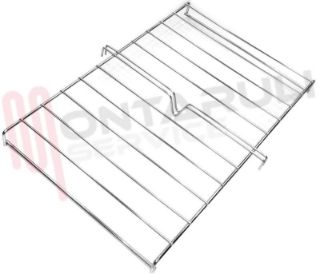 Immagine di GRIGLIA 2 FUOCHI FILO 457X287MM. CROMATA ZANUSSI