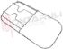 Immagine di GRIGLIA 1 FUOCO + PIASTRA FILO 462X240MM. CROMATA SMALVIC