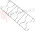 Immagine di GRIGLIA 3 FUOCHI FILO 530X215MM. FORNELLO SVB