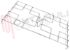 Immagine di GRIGLIA 2 FUOCHI FILO 495X268MM. INOX IGNIS