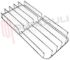 Immagine di GRIGLIA 2 FUOCHI FILO 455X213MM. CROMATA ARISTON