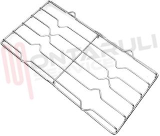 Immagine di GRIGLIA 2 FUOCHI FILO 489X238MM. CROMATA ARISTON