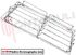 Immagine di GRIGLIA 2 FUOCHI FILO 455X213MM. INOX ARISTON