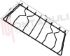 Immagine di GRIGLIA 2 FUOCHI FILO 453X224MM. SMALTATA NERA REX