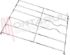 Immagine di GRIGLIA 2 FUOCHI FILO 428X304MM. CROMATA IGNIS