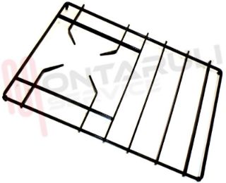 Immagine di GRIGLIA 1 FUOCO + APPOGGIO GHISA 464X311MM. MARRONE IGNIS