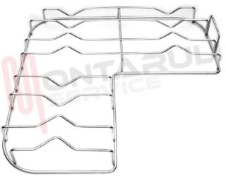 Immagine di GRIGLIA 3 FUOCHI FILO 468X468MM. INOX ARISTON