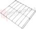 Immagine di GRIGLIA 4 FUOCHI FILO 482X467MM. CROMATA SMEG