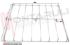 Immagine di GRIGLIA 4 FUOCHI FILO 482X467MM. CROMATA SMEG