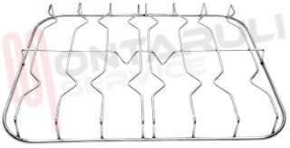 Immagine di GRIGLIA 4 FUOCHI FILO 538X518MM. INOX ARISTON