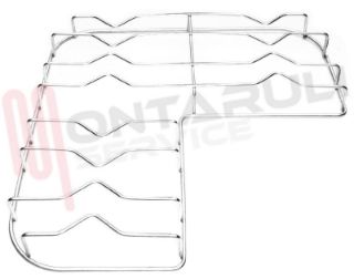 Immagine di GRIGLIA 3 FUOCHI FILO 535X519MM. INOX ARISTON