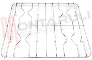 Immagine di GRIGLIA 4 FUOCHI FILO 575X502MM. CROMATA BOMPANI