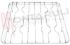 Immagine di GRIGLIA 4 FUOCHI FILO 575X502MM. CROMATA BOMPANI