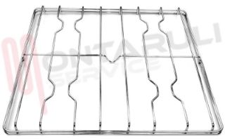 Immagine di GRIGLIA 4 FUOCHI FILO 478X446MM. CROMATA GASFIRE
