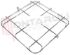 Immagine di GRIGLIA 1 FUOCO FILO 360X350MM. CROMATA BOMPANI