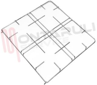 Immagine di GRIGLIA 4 FUOCHI FILO 460X430MM. CROMATA IGNIS