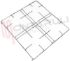 Immagine di GRIGLIA 4 FUOCHI FILO 460X430MM. CROMATA IGNIS