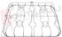 Immagine di GRIGLIA 4 FUOCHI FILO 469X455MM. INOX ARISTON