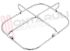 Immagine di GRIGLIA 1 FUOCO FILO 140X224MM. CROMATA STAR