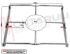 Immagine di GRIGLIA 1 FUOCO 242X205MM. INOX ZANUSSI