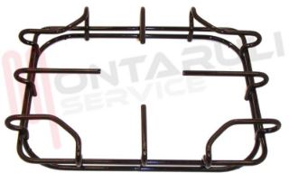 Immagine di GRIGLIA 1 FUOCO FILO 224X176MM. SMALTATA MARRONE STAR