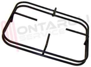 Immagine di GRIGLIA 1 FUOCO FILO 247X194MM. SMALTATA MARRONE NARDI