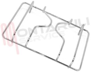 Immagine di GRIGLIA 1 FUOCO FILO 233X173MM. CROMATA ARISTON