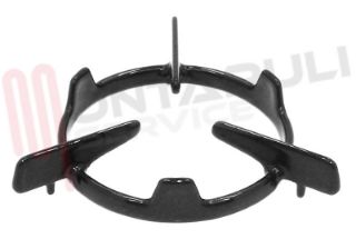 Immagine di GRIGLIA 1 FUOCO GHISA D.121MM. NERA SMEG