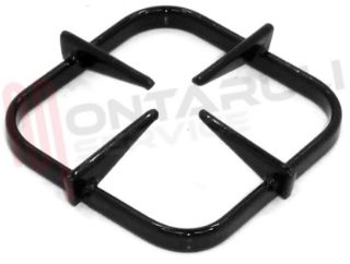 Immagine di GRIGLIA 1 FUOCO GHISA 100X100MM. NERA FARGAS