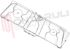 Immagine di GRIGLIA 3 FUOCHI FILO 582X220MM. CROMATA EUROCAMPING