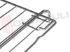 Immagine di GRIGLIA FORNO 445X350MM. C/REGGITEGLIA