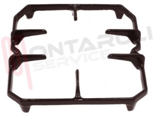 Immagine di GRIGLIA 1 FUOCO GHISA 200X200MM. MARRONE LIGMAR