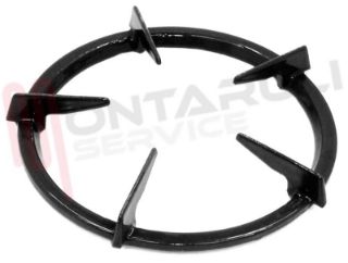 Immagine di GRIGLIA 1 FUOCO GHISA D.212MM. GRIGIO SCURO ARISTON