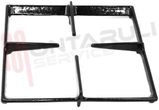 Immagine di GRIGLIA 1 FUOCO GHISA 220X220MM. REX NAONIS
