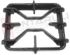 Immagine di GRIGLIA 1 FUOCO GHISA 150X150MM. NERA ONOFRI