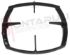 Immagine di GRIGLIA 1 FUOCO GHISA 175X160MM. NERA GLEMGAS
