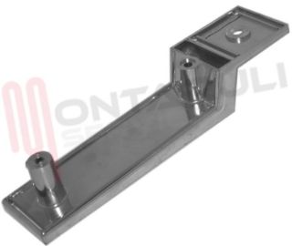 Immagine di MANIGLIA FRIGO CROMATA L=180MM.