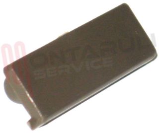 Immagine di INSERTO COPRIFORO VITI MANIGLIA FRIGO MARRONE