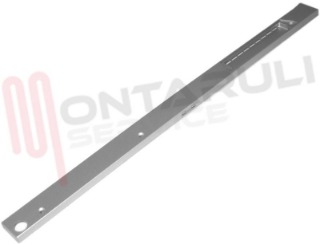 Immagine di MANIGLIA FRIGO PORTA SUPERIORE GRIGIA 543X33MM.