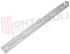 Immagine di MANIGLIA FRIGO INCASSO INF.DX - SUP.SX BIANCA 590X40MM.