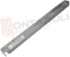 Immagine di MANIGLIA FRIGO INCASSO INF. SX  - SUP. DX SILVER 543X40MM.