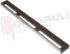 Immagine di MANIGLIA PORTA FORNO MARRONE-INOX L=58,3CM.