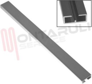 Immagine di MANIGLIA CUCINA VANO PORTABOMBOLA INOX L=323MM. LUCIDA