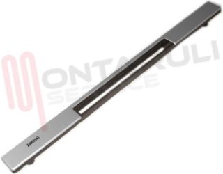 Immagine di MANIGLIA PORTA FORNO MARRONE-INOX L=58CM.