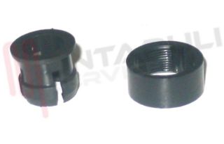 Immagine di KIT PORTA LED + CLIP 5MM - 2PZ. NERO